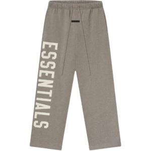 Брюки Track с логотипом Fear Of God Essentials, серовато-бежевый серый/HOMESDTHER