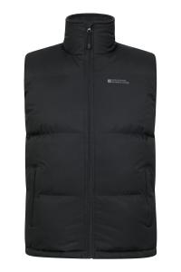 Мужской утепленный жилет в стиле рок Mountain Warehouse, черный