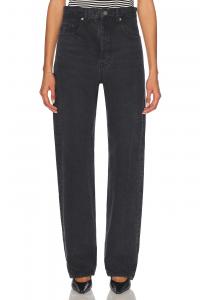 Широкие джинсы Saint Laurent, Used Paris Black