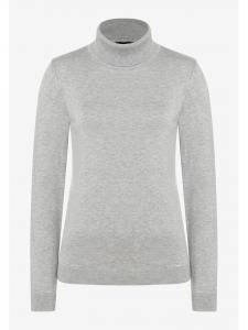 More & More Свитер с высоким воротником светло-серого цвета