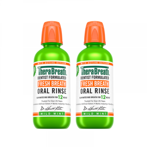 Therabreath Освежающие полоскания для рта с мятным ароматом, 473 мл*3 шт Мята