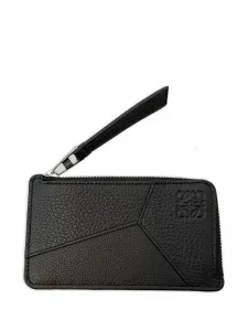 Кардхолдер с пазловым краем LOEWE, черный