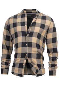 Рубашка на пуговицах классического кроя INDICODE JEANS, Cream