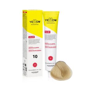 Краска для волос ALFAPARF YELLOW 10 - Самый светлый натуральный блонд - 100 мл - НОВИНКА