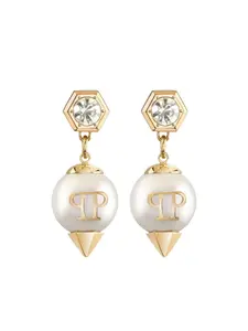 Серьги-подвески Rhapsody Philipp Plein, золотистый