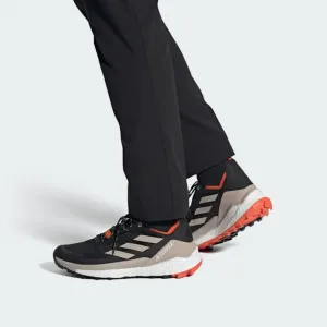 Мужские кроссовки Adidas Terrex Free Hiker 2.0, черный/бежевый/оранжевый
