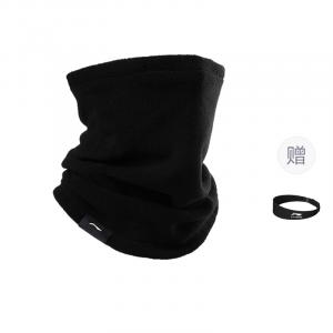 LINING Ветронепроницаемая и пыленепроницаемая термомаска для велоспорта зимние уличные виды спорта унисекс 27*26см black