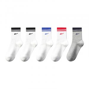 Носки Warrior Mid-Calf Мужские 5 пар (Серый Черный 5)