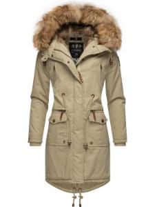 Зимнее пальто изюм Navahoo, бежевый
