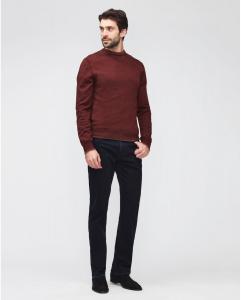 Узкие мужские джинсы темно-синего цвета 7 For all mankind, темно-синий