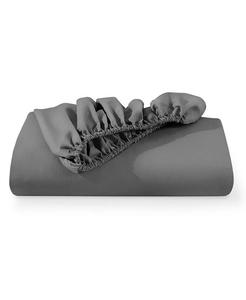 Простыня Queen с двойным начесом и двойным карманом Bare Home, серый