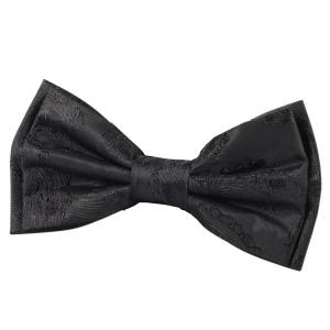 Подарочный набор запонок в виде галстука-бабочки Paul Andrew, черный