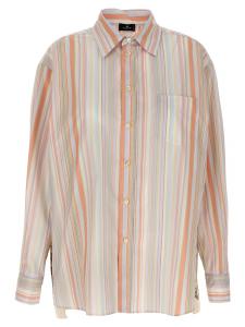 Рубашка с вставкой из пейсли ETRO, мультиколор