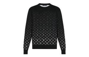 Мужской свитер Louis Vuitton, черный/белый