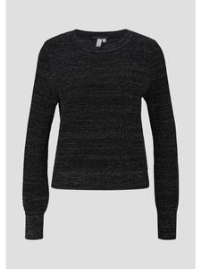 QS Вязаный свитер цвета 99W0_черный