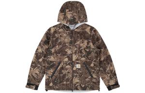 Carhartt WIP Ветровка унисекс зеленый камуфляж, Green Tree Camouflage