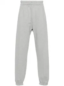Спортивные брюки с вышитым логотипом GCDS, серый