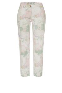 Узкие джинсы TONI, пастельно-розовый