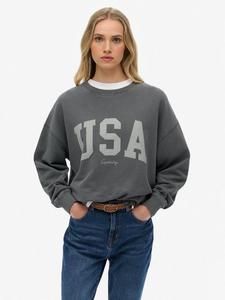 Расслабленный кроссовер Athletic Essentials Superdry, Charcoal