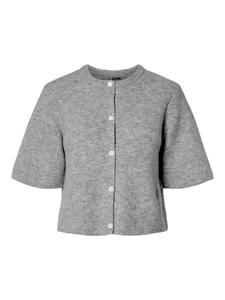 Кардиган Pieces, средний серый меланж