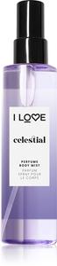 Парфюмированный спрей для тела с небесным ароматом I Love, 200 мл