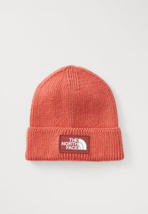 Шапка The North Face LOGO BOX CUFFED, Mars Dust-Sumac/Light Red