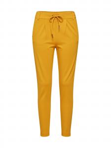 ONLY Брюки Slim fit с защипами спереди 'Poptrash' в желтом цвете
