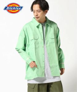 DICKIES/(U)РУБАШКА С ДЛИННЫМ РУКАВОМ И ШИРОКИМ ПОЛОМ