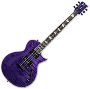 Электрогитара ESP LTD EC-1000, прозрачный пурпурный