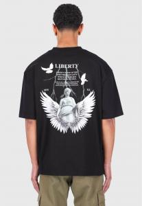 Футболка с принтом Dropsize, черный