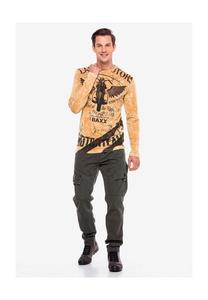 Брюки-Карго с наклонными карманами-карго Cipo & Baxx, хаки