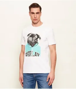 Футболка OPEN END DRY HAND regular fit Replay, белый