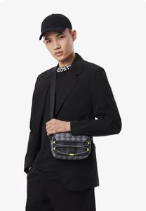 Сумка кросс-боди Lacoste Cross body bag, Mesh Mono Periscope Bleu/Mottled Blue