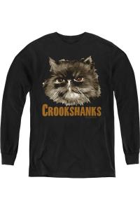 Футболка с длинным рукавом для детей "Гарри Поттер" с Коськой Gildan, черный