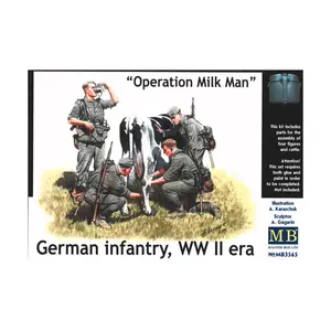Немецкая пехота (операция Молочный человек), WWII Models - Germany (1:35) (Master Box)