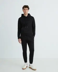 Мужская толстовка с подходящим логотипом на груди Michael Kors, чёрный