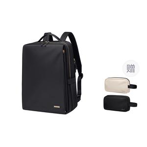 GOLF Тканевый дорожный рюкзак для ноутбука 15.6 дюймов студенческий рюкзак большой женский разноцветный, Elegant Black (Medium)