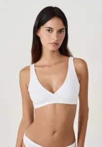 Двусторонний бюстгальтер coton 360 с треугольными чашками Etam, White