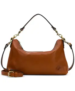 Средняя кожаная сумка-кроссбоди Kolena Patricia Nash, коричневый