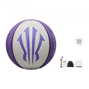 ANTA Баскетбольный мяч Irving Series резиновый Purple размер 7 для тренировок и соревнований унисекс Китай