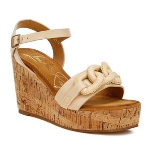 Женские босоножки Emelda на платформе с цепочкой London Rag, Beige