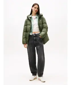 Куртка Regular fit Tommy Jeans, зеленый