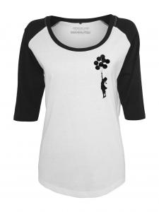 Рубашка Mister Tee Banksy Balloons, белый