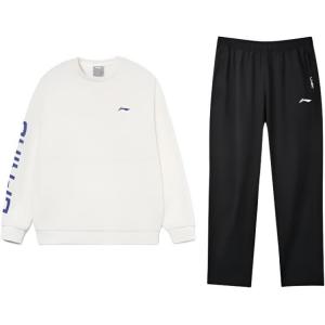 Повседневная спортивная одежда Li Ning, унисекс, clothing sets (standard белый+черный)