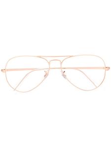 Ray-Ban классические очки-авиаторы, розовый
