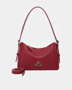 Сумка на молнии из искусственной кожи Robert Pietri, бордовый