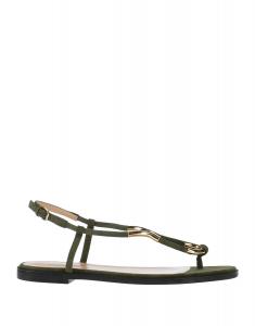 Сандалии Sergio Rossi, зеленый