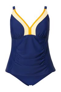 Купальник-футболка Ulla Popken, индиго