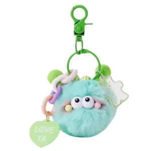 Плюшевый кулон Horse Tail Little Elf Dolls высотой 13 см Whoops, зеленый