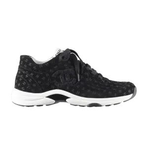 Кроссовки Chanel Sneaker 'Allover CC - Black', черный